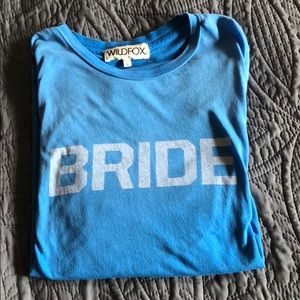 Wildfox ‘Bride’ tee, Size L, EUC